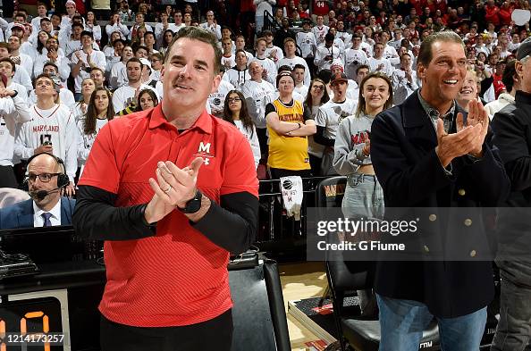 Baltimore Ravens owner Steve Bisciotti and Under Armour founder