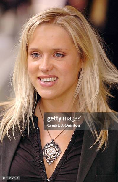 Beth Cordingly during Variety Club Tribute Lunch at The Dorchester in London, Great Britain.