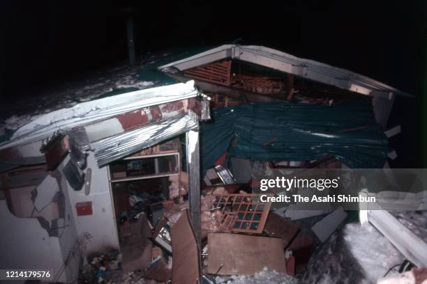 General view of the Asama Sanso lodge where the United Red Army members had taken a hostage on February 28, 1972 in Karuizawa, Nagano, Japan. In...