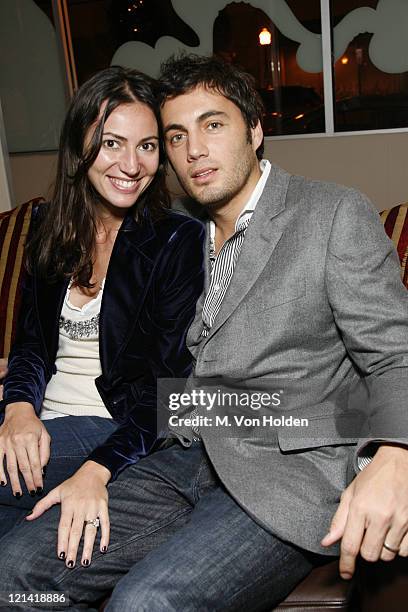 Martina Basabe and Fabian Basabe during The 9th Annual SCAD Savannah Film Festival- "The Three Burials of Melquiades Estrada" Screening - After...