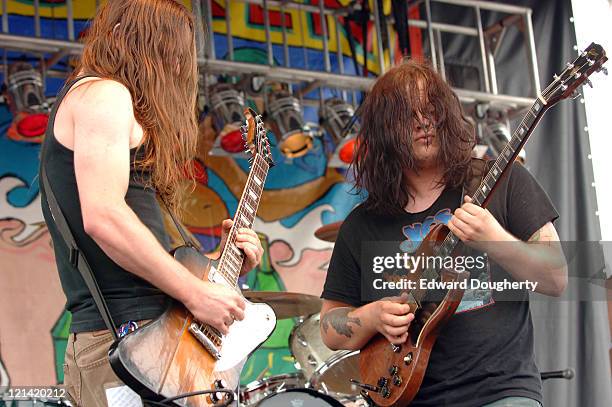 Priestess during 6th Annual Village Voice Siren Music Festival at Coney Island in Brooklyn, New York, United States.