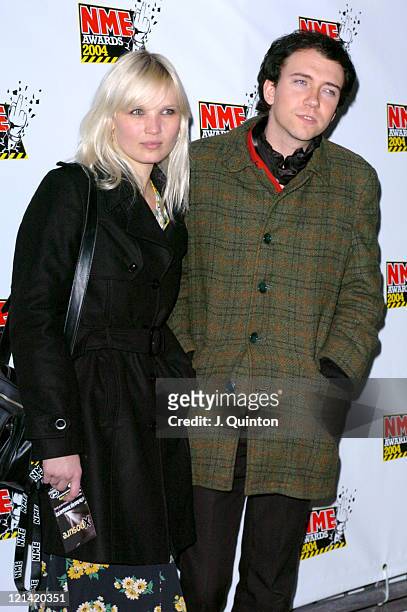 The Raveonettes during NME Awards 2004 - Arrivals at Po Na Na in London, United Kingdom.