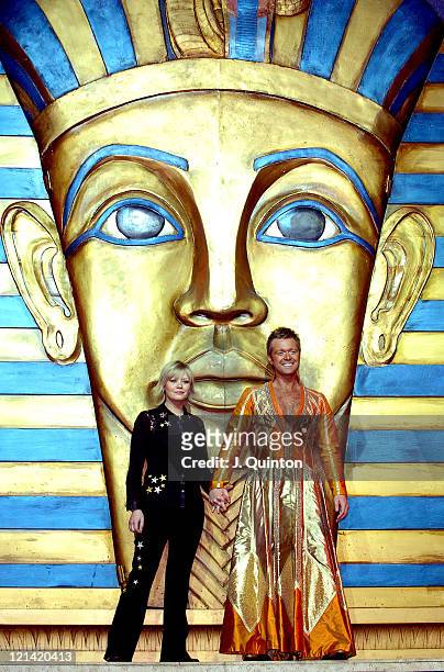 Suzanne Shaw and Darren Day during Suzanne Shaw and Darren Day Star in "Joseph and the Amazing Technicolor Dreamcoat" - Photocall at New London...