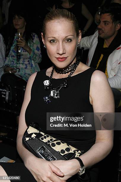 Amy Sacco during Cruise 2008 - Christian Dior - Front Row at 7 World Trade Center in New York City, New York, United States.