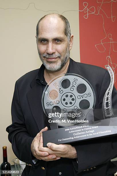 Guillermo Arriaga, Screen Writer "Babel", SCAD Achievement in Cinema Award winner