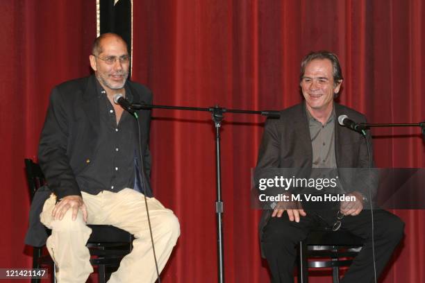 Guillermo Arriaga and Tommy Lee Jones, Discussing the Writing, Directing, and Acting of "Three Burials of Melquides Estrada"