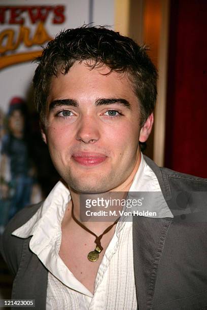 Drew Tyler Bell during Inside arrivals for the "Bad News Bears' premiere at The Ziegfeld Theater in New York, New York, United States.