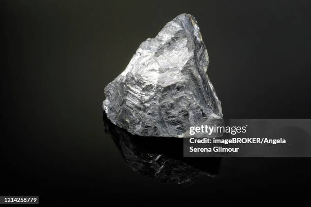 galena crystal, also known as lead glance, germany - galena crystal stock pictures, royalty-free photos & images