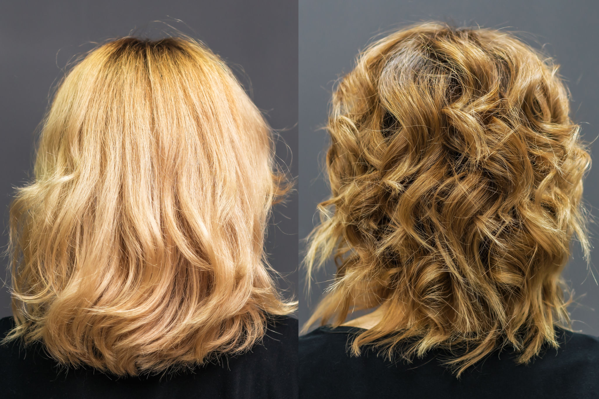 hair styling curls