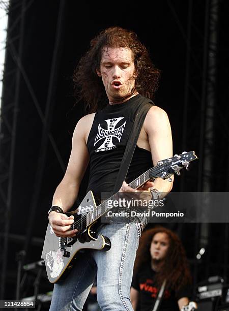 Dragonforce during Ozzfest 2006 - July 29, 2006 at Randall's Island in New York City, New York, United States.