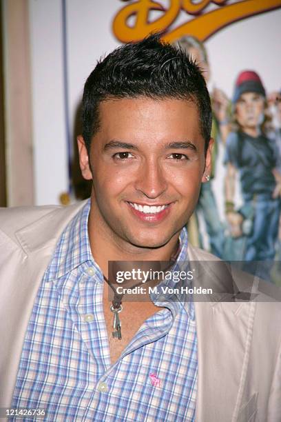 Jai Rodriguez during Inside arrivals for the "Bad News Bears' premiere at The Ziegfeld Theater in New York, New York, United States.