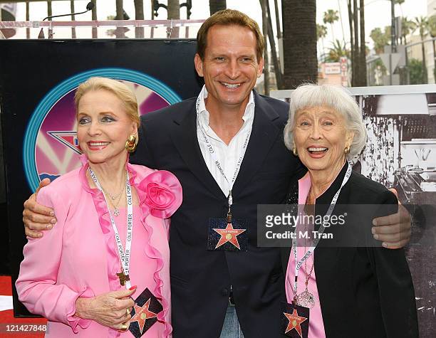 Anne Jeffreys, Rex Smith and Betty Garrett during Cole Porter to be Honored Posthumously with a Star on the Hollywood Walk of Fame at 7080 Hollywood...