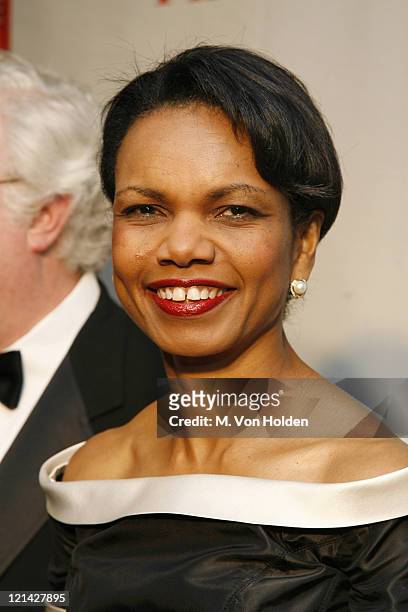 Dr. Condoleezza Rice during Time Magazine 100 Most Influential People 2006 - Party at Jazz at Lincoln Center in New York, New York, United States.