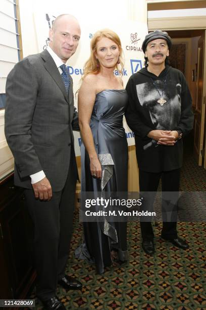 Giuseppe Cipriani, Sarah Ferguson, Duchess of York, Carlos Santana