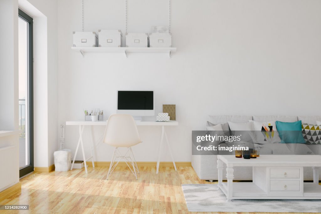 Modern Home Office Interior