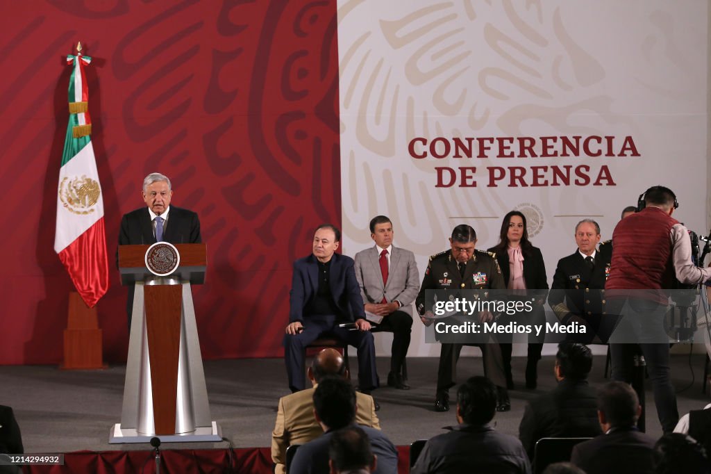 President Lopez Obrador Daily Morning Briefing
