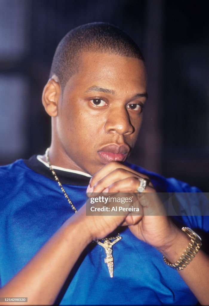 Jayzy Jay-Z appears in a portrait taken at the Roc-A-Fella Records offices ...