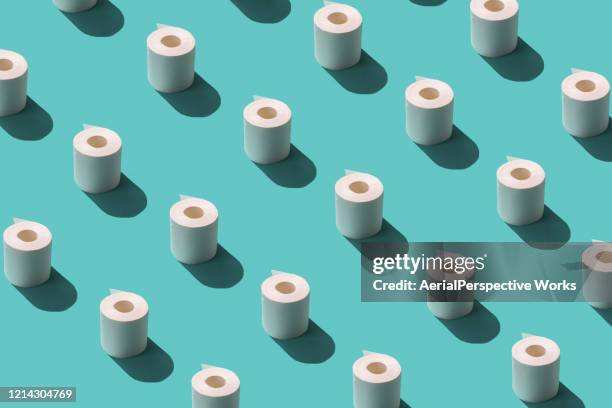 toilet paper - manufactured object stock pictures, royalty-free photos & images