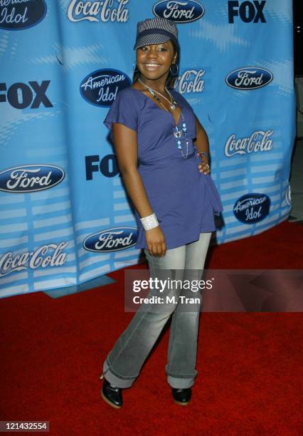 Paris Bennett during American Idol Celebrates the Top 12 Contestants at Astra West - Pacific Design Center in West Hollywood, California, United...