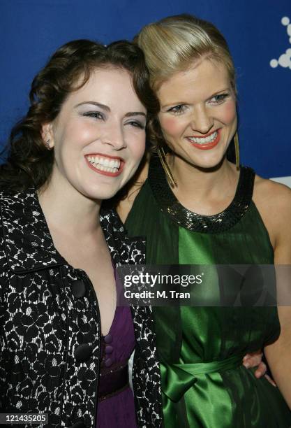 Crista Flanagan and Arden Myrin during Fox All-Star TCA Party at Villa Sorriso in Pasadena, California, United States.