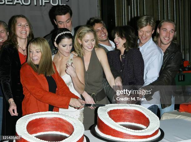 Lesli Kay, Daniel McVicar, Ashley Jones, Hunter Tylo, Dax Griffin and Jack Wagner