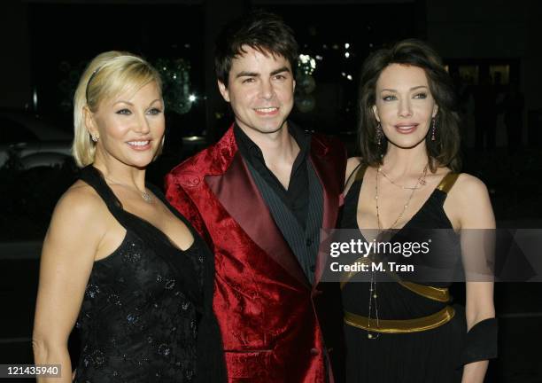 Schae Harrison, Mick Cain and Hunter Tylo during "The Bold and the Beautiful" Gala to Celebrate 20 Years at Two Rodeo in Beverly Hills, California,...