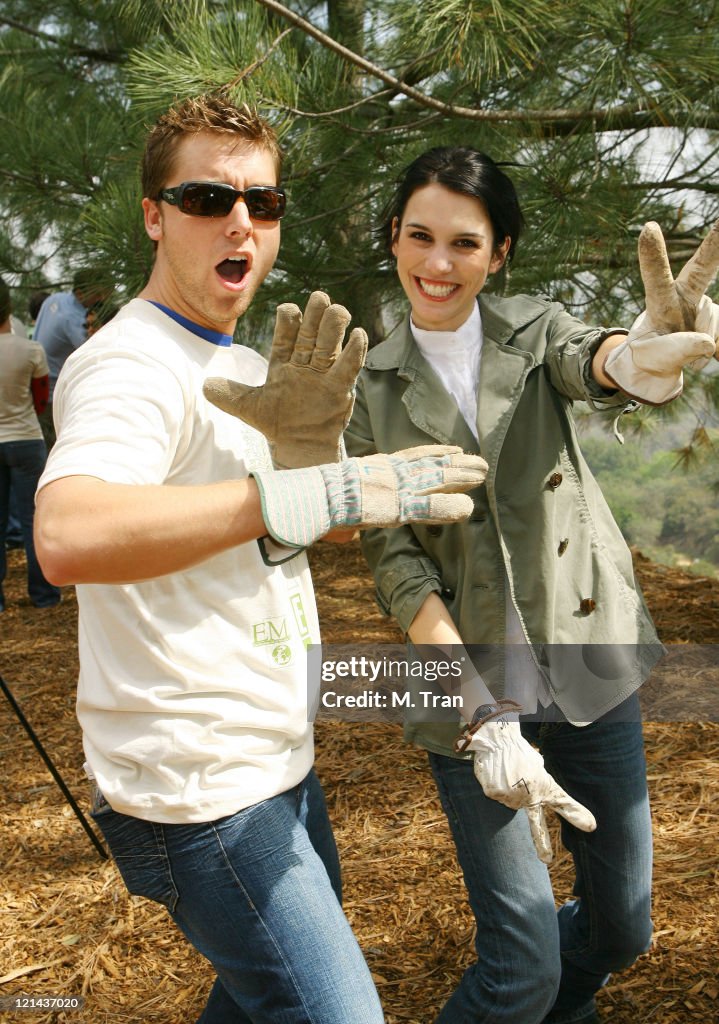 EMA and E! Entertainment Televison Tree Planting Event - April 4, 2007