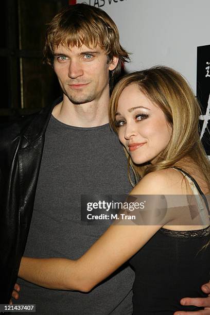 Jesse Warren and Autumn Reeser during Autumn Reeser Hosts an Evening at TAO Nightclub in Las Vegas at Tao Nightclub at The Venetian in Las Vegas,...