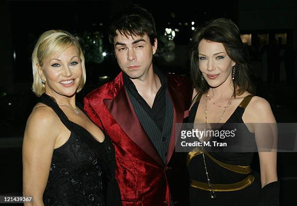 Schae Harrison, Mick Cain and Hunter Tylo during "The Bold and the Beautiful" Gala to Celebrate 20 Years at Two Rodeo in Beverly Hills, California,...
