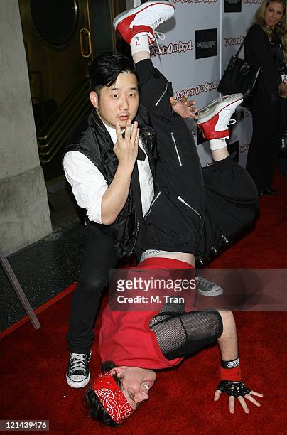 Bobby Lee and Jamie Kennedy during "Kickin' It Old Skool" After Party - Arrivals at The Music Box in Hollywood, California, United States.