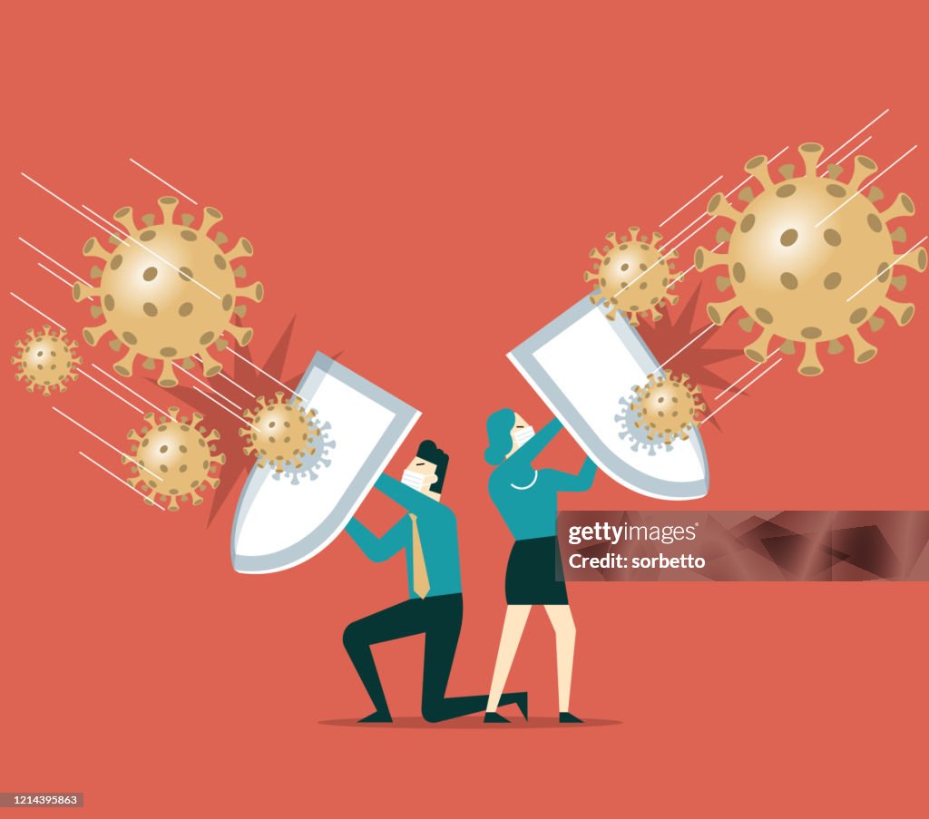 Shield against coronavirus