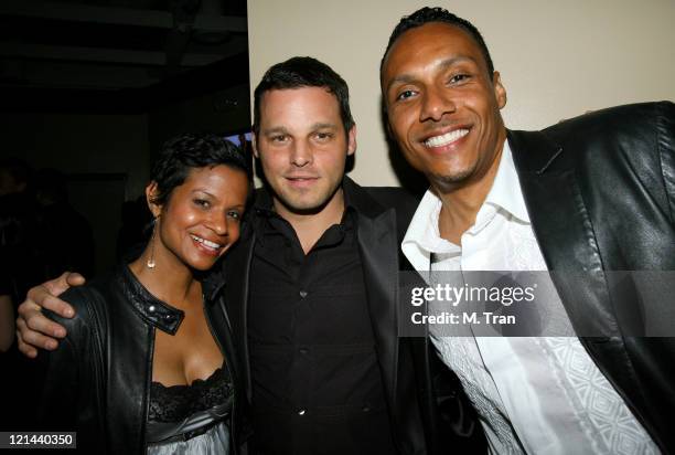 Keisha Chambers, Justin Chambers and guest *EXCLUSIVE*