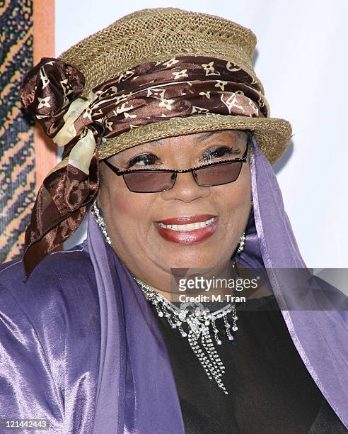 Irene "Mama" Stokes during 21st Annual Soul Train Music Awards - Arrivals at Pasadena Civic Auditorium in Pasadena, California, United States.