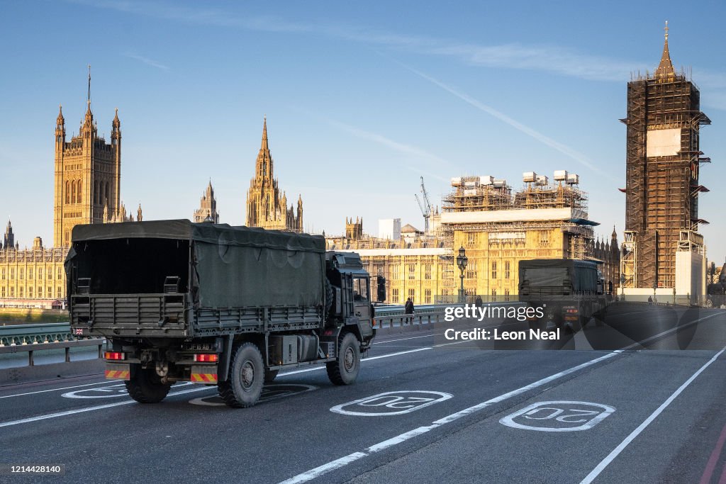 UK On Lockdown Due To Coronavirus Pandemic