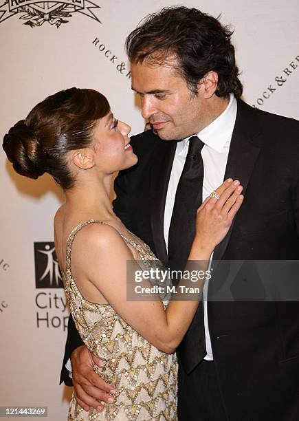 Brittany Murphy and Simon Monjack during 2007 Award of Hope Gala - Arrivals at Beverly Wilshire Four Seasons Hotel in Beverly Hills, California,...