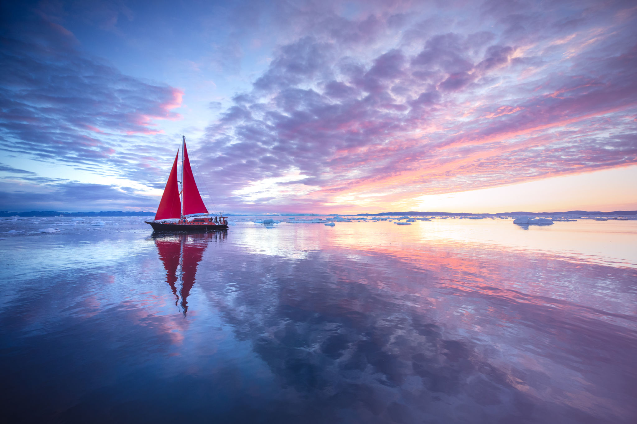 sailboats on water
