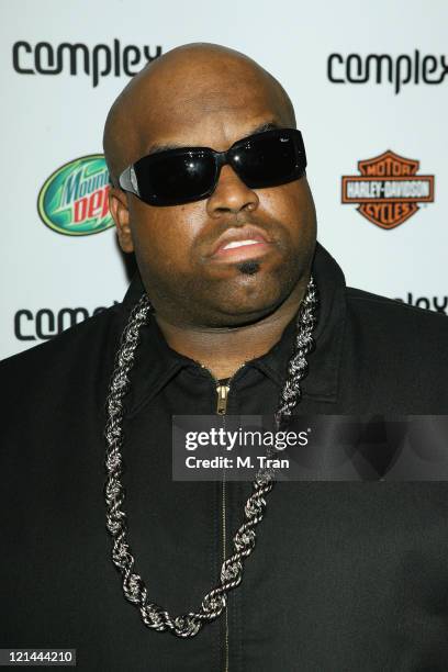Cee-Lo of Gnarls Barkley during Complex Magazine Celebrates 5th Anniversary at Area in West Hollywood, California, United States.