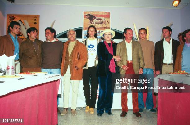 Lucia Bose during Pepe Dominguin's tribute on April 07, 2003 in Madrid, Spain.