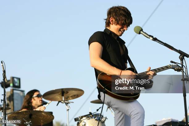 Nathan Followill and Matthew Followill of Kings of Leon