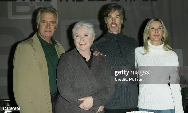 John McCook, Susan Flannery, Ronn Moss and Katherine Kelly Lang