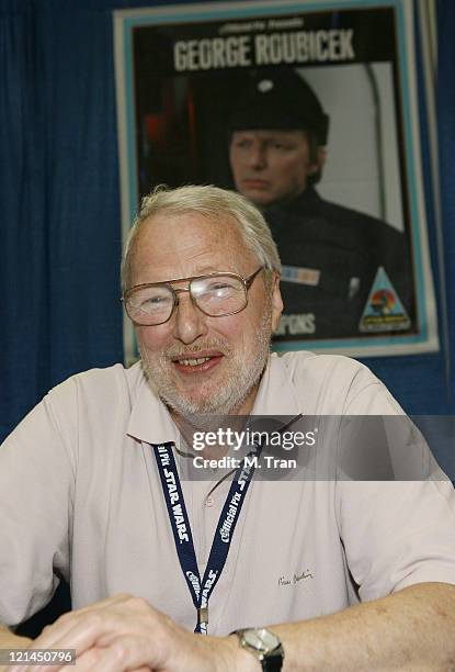 George Roubicek Autograph Card Star Wars Celebration Iv Day 2 Photos and Premium High Res Pictures ...