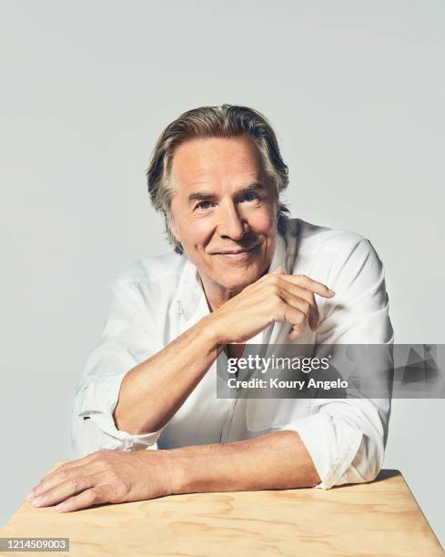 Actor Don Johnson is photographed for AARP Magazine on October 3, 2019 in Santa Barbara, California. PUBLISHED IMAGE.