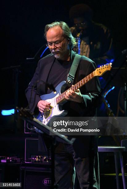 Walter Becker of Steely Dan during Steely Dan Live At Roseland Ballroom - September 12, 2003 at Roseland Ballroom in New York City, New York, United...