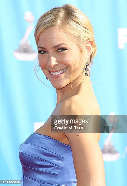 Brittany Daniel during 38th Annual NAACP Image Awards - Arrivals at Shrine Auditorium in Los Angeles, California, United States.