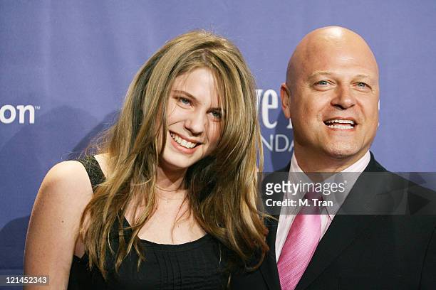 Michael Chiklis and daughter Autumn during 15th Annual Alzheimer's Benefit "A Night At Sardi's" at Beverly Hilton Hotel in Beverly Hills, California,...