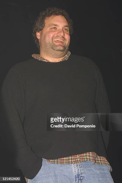 Artie Lange of the Howard Stern Show during K-Rock Claus-Fest 2003 - Day Two at Hammerstein Ballroom in New York City, New York, United States.