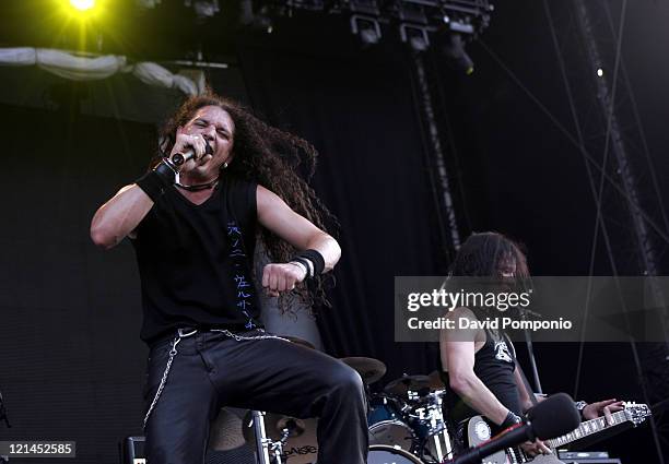 Dragonforce during Ozzfest 2006 - July 29, 2006 at Randall's Island in New York City, New York, United States.