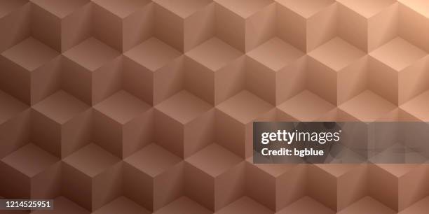 abstract brown background - geometric texture - chocolates box stock illustrations