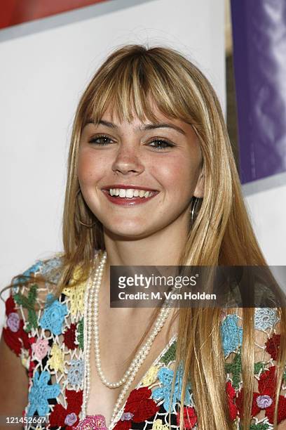 Aimee Teegarden during NBC 2006-2007 Primetime Preview at Radio City Music Hall in Manhattan, New York, United States.