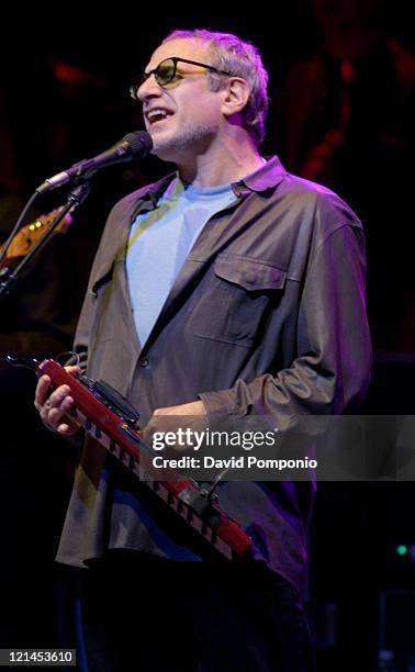 Donald Fagen of Steely Dan during Steely Dan Live At Roseland Ballroom - September 12, 2003 at Roseland Ballroom in New York City, New York, United...